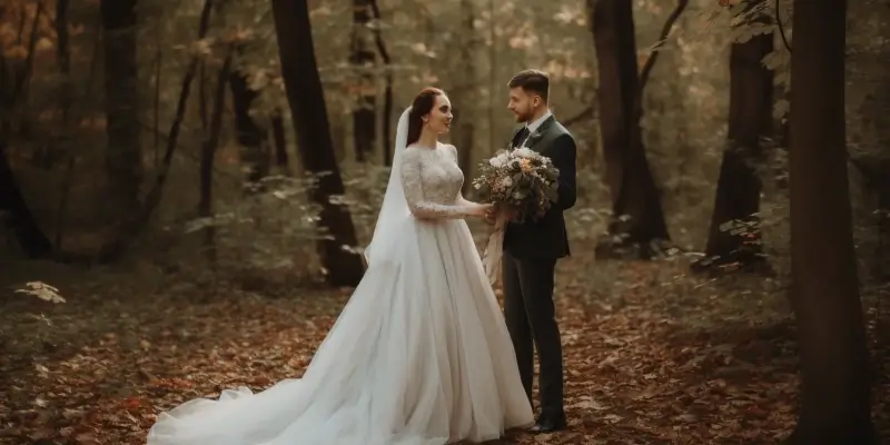 Piękna suknia ślubna dla prawdziwej księżniczki