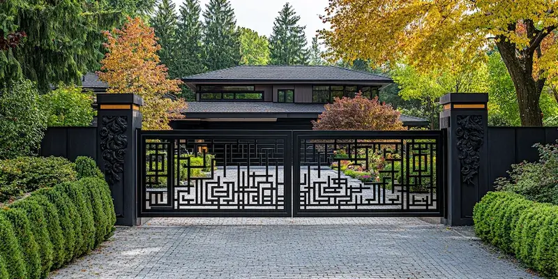 bramy i ogrodzenia z Polski