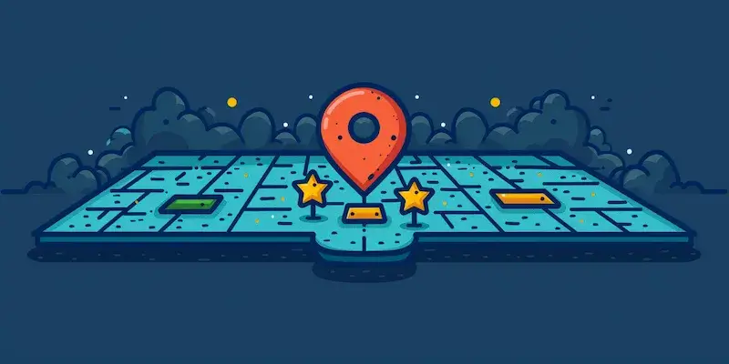 Pozycjonowanie mapa Google